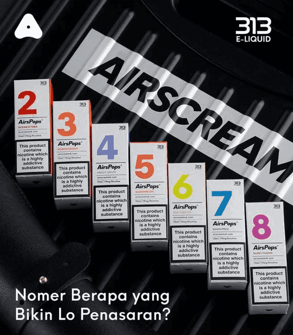 AIRSCREAM AIRSPOPS 313 數字電子煙小煙油官網台灣現貨:圖片 3