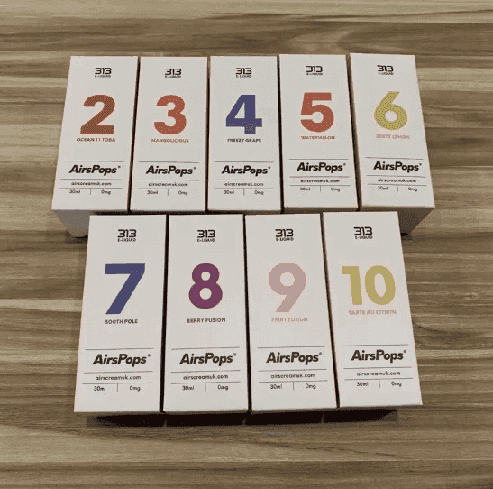 AIRSCREAM AIRSPOPS 313 數字電子煙小煙油官網台灣現貨:圖片 7