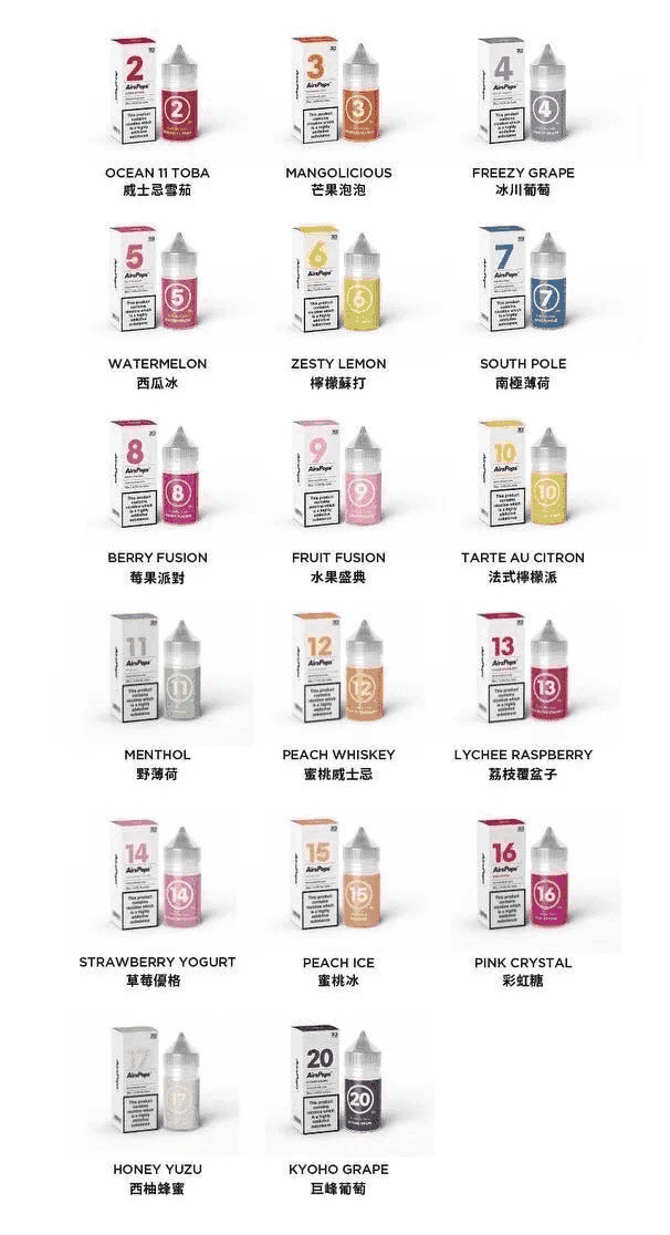 AIRSCREAM AIRSPOPS 313 數字電子煙小煙油官網台灣現貨:圖片 2