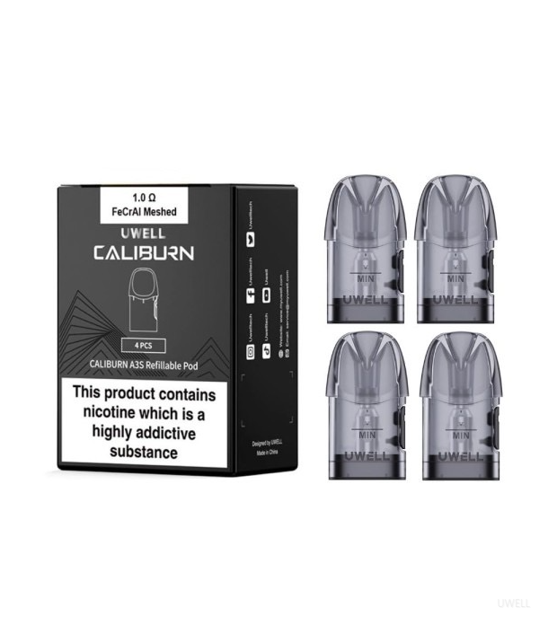 UWELL Caliburn A3S Pod電子煙空倉煙彈