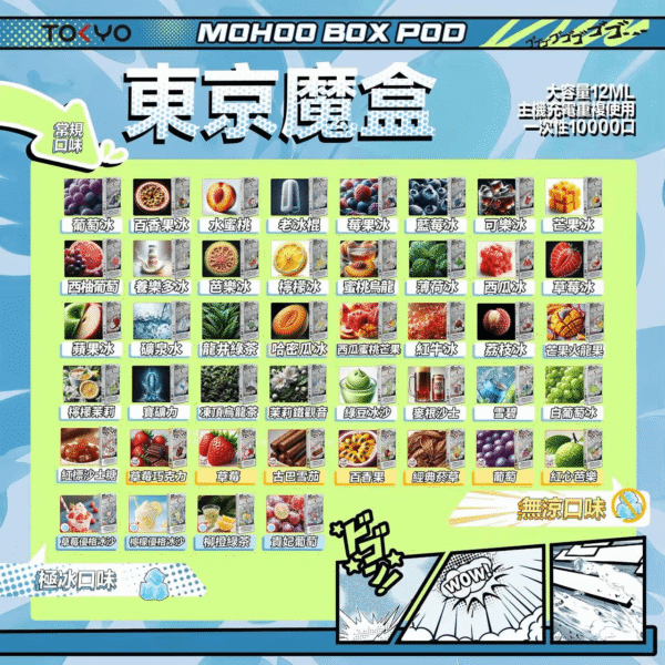 TOKYO MOHOO BOX東京魔盒拋棄式煙彈：圖片 2
