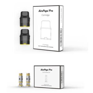 AIRSCREAM AIRSPOPS PRO 氣泡煙彈空倉霧化芯成品芯1.0歐姆