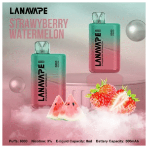 Lana拉娜拋棄式一次性電子煙|Lana Bar BC6000 Puffs|草莓西瓜