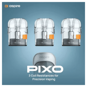 ASPIRE PIXO霧克斯電子煙煙彈空倉 卓越設計 極致體驗