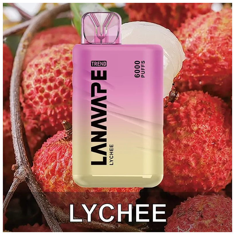 Lana拉娜拋棄式一次性電子煙|Lana Bar BC6000 Puffs|荔枝