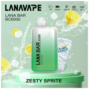 Lana拉娜拋棄式一次性電子煙|Lana Bar BC6000 Puffs|雪碧