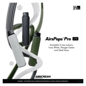 AIRSCREAM AIRSPOPS PRO LITE 氣泡電子煙主機